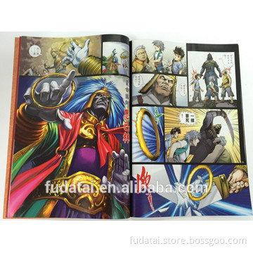 FDT custom low cost offset printing comic perfect binding book